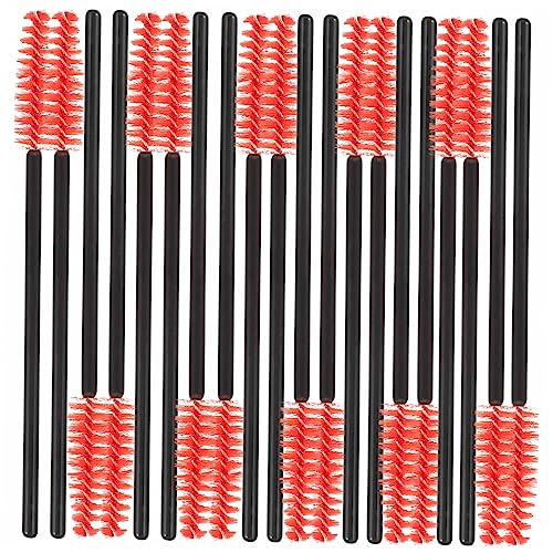 Toddmomy 20 Stück Reinigungsbürste für Wasserzufuhr rohrreinigungsbürste pfeifenreiniger bürste eckreinigungsbürste Nylon-Reinigungsbürste Kolibri-Futterspender-Reinigungsbürste Plastik rot von Toddmomy