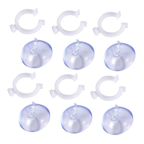 Toddmomy 20 Stück Saugnapf Clips für Schläuche Fixierung Halterung für Aquarien und Fischbehälter für Anbringen und Entfernen und Platzsparend Toddmomy 20 Stück Saugnapf Clips für Schläuche Fixierung Halterung für Aquarien und Fischbehälter für Anbringen und Entfernen und Platzsparend von Toddmomy