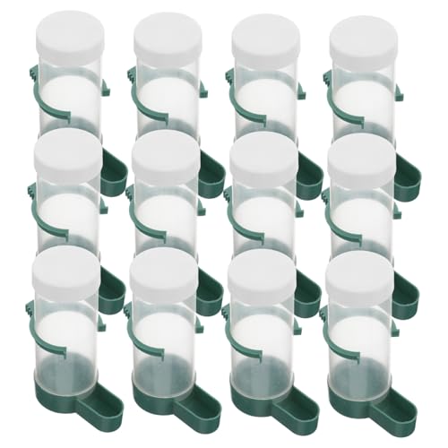 Toddmomy 20 Stück Vogelfütterer Vogeltrinker Automatischer Futterspender Für Käfig Sittich Futternapf Futterhäuschen Für Vögel Und Papageien Automatischer Wasserspender Für Vögel Plastik von Toddmomy