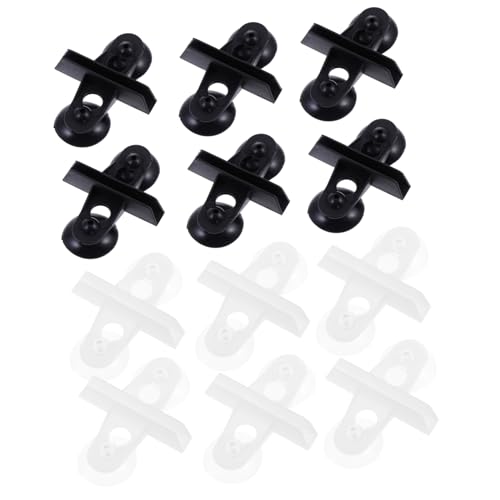Toddmomy 20stücke Aquarium Trennwand Clips Doppel-saugnapf Isolation Für Fischbehälter Robuste Acrylglas Halterungen Passend Für Süß Und Salzwasser von Toddmomy
