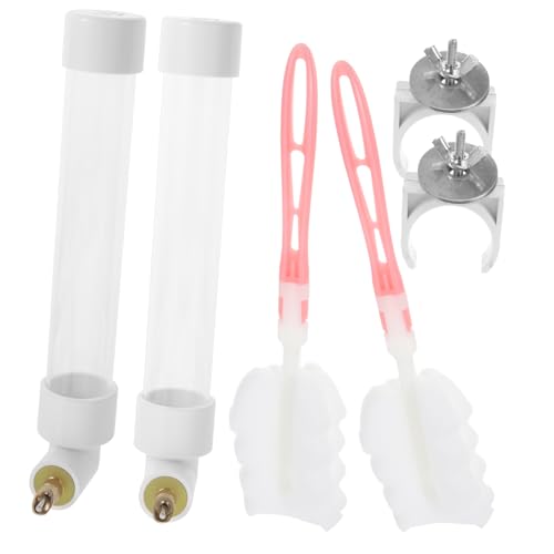 Toddmomy 2sätze Wasserspender Für Vogelkäfig Sittich-wasserspender Aus Hochleistungsmaterial Einfache Installation Im Käfig Automatische Wasserzufuhr Für Haustiere Toddmomy 2sätze Wasserspender Für Vogelkäfig Sittich-wasserspender Aus Hochleistungsmaterial Einfache Installation Im Käfig Automatische Wasserzufuhr Für Haustiere von Toddmomy