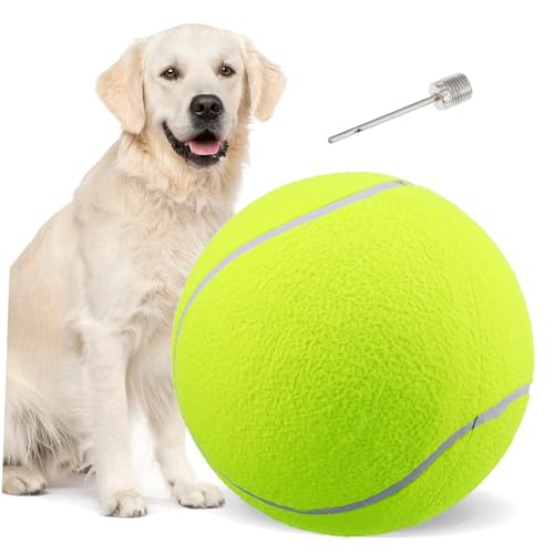 Toddmomy 2St Tennisball im Freien sportgeräte Sport geräte Bulk-Spielzeug für Kinder Geburtstag des Hundes tennisbälle 24cm Tennisball aufblasbar von Toddmomy