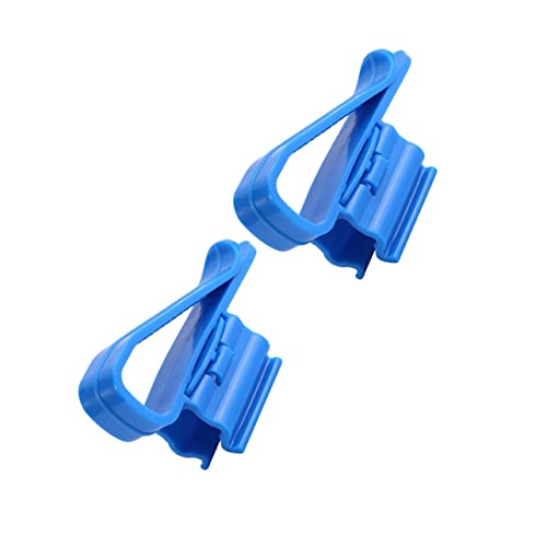 Toddmomy 2Pcs Wasserrohr -Fixierung Klemme Fließwasserrohr Hanges Clip -Rohr Klemme Schlauch Clip Clip Aquariumschlauchhalter Fisch Wasser Eimerhalter Aquariumrohrhalter Aquarium Eimer von Toddmomy