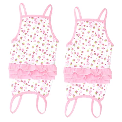 Toddmomy 2St Haustierzubehör Baumwoll putztuch hundekleidung Dog Clothes hundekleider Hunde Kleidung Tutu-Kleid für Hunde Hund schwimmt Haustierhemden Welpenrock Haustier-Shirts Rosa Toddmomy 2St Haustierzubehör Baumwoll putztuch hundekleidung Dog Clothes hundekleider Hunde Kleidung Tutu-Kleid für Hunde Hund schwimmt Haustierhemden Welpenrock Haustier-Shirts Rosa von Toddmomy