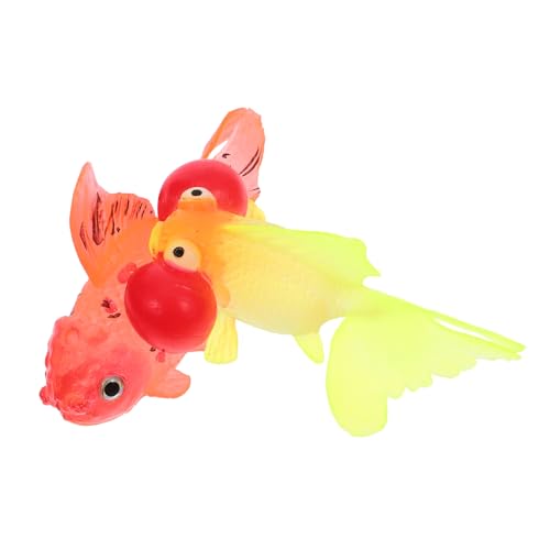 Toddmomy 2St Leuchtendes simuliertes Gold Tank Luft Auto Futterspender Goldfischmodelle Leuchtende Goldfische Fischhandwerk Fisch Figur leuchtender Fischschmuck Kieselgel Toddmomy 2St Leuchtendes simuliertes Gold Tank Luft Auto Futterspender Goldfischmodelle Leuchtende Goldfische Fischhandwerk Fisch Figur leuchtender Fischschmuck Kieselgel von Toddmomy