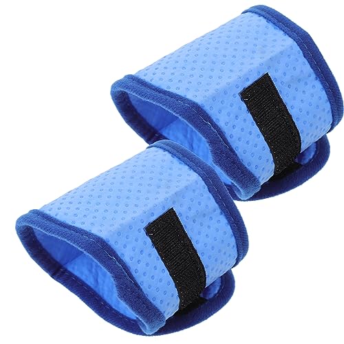 Toddmomy 2stücke Pet Kühlhalsband Sommer Bandana Für Hunde Atmungsaktives Und Kühlendes Halsband Für Heiße Tage Für Kleine Bis Mittelgroße Haustiere Blauer Farbton von Toddmomy