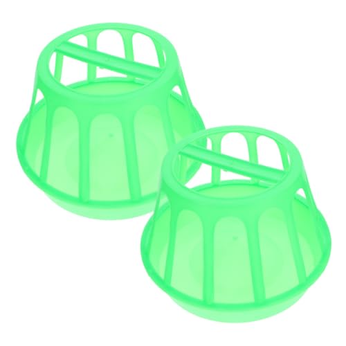 Toddmomy 2Stücke Futterstation Für Küken Und Wasser Futterspender Für Geflügel Für Hühner Und Gänse Robustes Material Einfache Handhabung Verhindert von Toddmomy