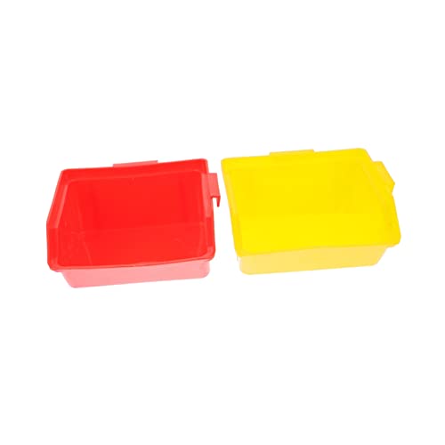 Toddmomy 2Stücke Hamster Toilettensand Badewanne Praktisches Hamster Zubehör Für Sandbäder Und Toiletten Hamster Toilette Rote Und Gelbe Farben Haustierbedarf Für Hamster Toddmomy 2Stücke Hamster Toilettensand Badewanne Praktisches Hamster Zubehör Für Sandbäder Und Toiletten Hamster Toilette Rote Und Gelbe Farben Haustierbedarf Für Hamster von Toddmomy