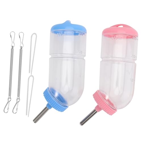 Toddmomy 2Stücke Haustier Trinkflasche Wassertrinkflasche für Kleine für Hamster Meerschweinchen zu Verwenden Toddmomy 2Stücke Haustier Trinkflasche Wassertrinkflasche für Kleine für Hamster Meerschweinchen zu Verwenden von Toddmomy