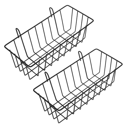 Toddmomy 2Stücke Heuträger für Käfige Schwarze Heu Racks für Meerschweinchen Hamster und Kleine Haustiere zu Montieren Große Kapazität Chaotfreies Füttern von Toddmomy