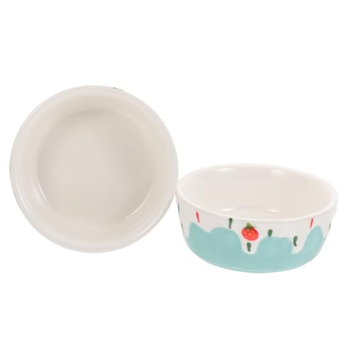 Toddmomy 2stücke Keramische Futter Und Wasserschüssel Für Hamster Meerschweinchen Und Andere Kleintiere rutschfeste Anti-verschüttung Futternäpfe Blau Und Für Sauberes Füttern Toddmomy 2stücke Keramische Futter Und Wasserschüssel Für Hamster Meerschweinchen Und Andere Kleintiere rutschfeste Anti-verschüttung Futternäpfe Blau Und Für Sauberes Füttern von Toddmomy