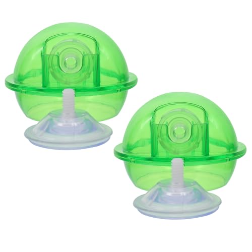 Toddmomy 2Stücke Reptilien Feeder Mit Saugnapf Praktische Futter Und Wasserschale Für Eidechsen Geckos Und Andere Reptilien Kompakte Und Langlebige Futterschalen Für Terrarium von Toddmomy