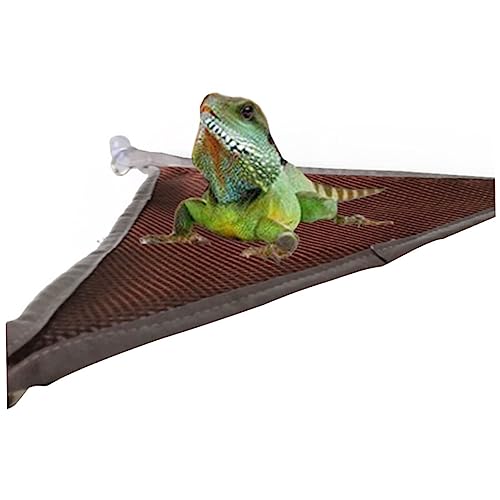 Toddmomy 2stücke Netz Hängematte Für Reptilien Hängendes Schlafbett Bequemes Tierzubehör Für Kleine Tiere Für Eidechsen Schlangen Und Hamster von Toddmomy