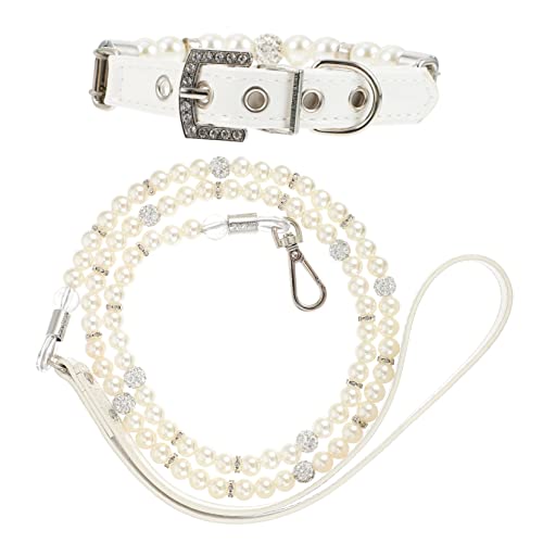 Toddmomy 2Stücke Verstellbares Hundehalsband Leine Langlebiges Atmungsaktives Material für Geburtstagsfeiern Hochzeiten und Outdoor Aktivitäten Toddmomy 2Stücke Verstellbares Hundehalsband Leine Langlebiges Atmungsaktives Material für Geburtstagsfeiern Hochzeiten und Outdoor Aktivitäten von Toddmomy