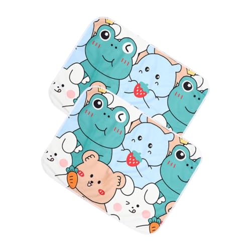 Toddmomy 2Stücke wasserdichte Pads für Kleintiere Waschbare und Wiederverwendbare Unterlagen für Hamster und Meerschweinchen Saugfähige Käfigeinlagen Toddmomy 2Stücke wasserdichte Pads für Kleintiere Waschbare und Wiederverwendbare Unterlagen für Hamster und Meerschweinchen Saugfähige Käfigeinlagen von Toddmomy