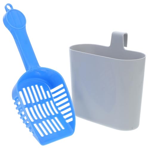 Toddmomy 2st Katzenstreu-Schaufel-Set Katzenstreuschaufel Mit Tasche Streuschaufel Und Halter Aufbewahrung Von Katzenstreu Katzenstreuschaufelhalter Siebschaufel Abfallfänger Abs Grey Toddmomy 2st Katzenstreu-Schaufel-Set Katzenstreuschaufel Mit Tasche Streuschaufel Und Halter Aufbewahrung Von Katzenstreu Katzenstreuschaufelhalter Siebschaufel Abfallfänger Abs Grey von Toddmomy