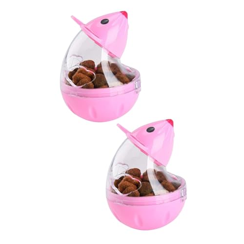 Toddmomy 2st Lernspielzeug Für Haustiere Futterspender Für Katzen Erhöhte Hundenäpfe Hund Wassernapf Katzennapf Katzenfutter Haustierzubehör Automatisches Katzenspielzeug Rosa Toddmomy 2st Lernspielzeug Für Haustiere Futterspender Für Katzen Erhöhte Hundenäpfe Hund Wassernapf Katzennapf Katzenfutter Haustierzubehör Automatisches Katzenspielzeug Rosa von Toddmomy