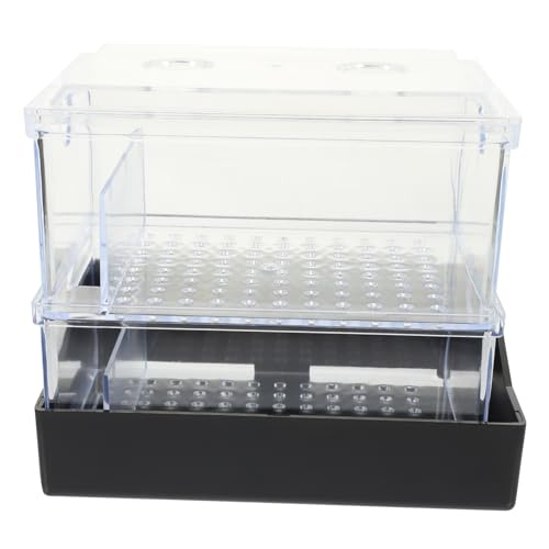 Toddmomy 2st Tropfbox Für Aquarien Transparenter Schildkrötenbeckenfilter Wiederverwendbarer Filter Für Schildkrötenbecken Aquarienfilter Fischglasfilter Plastik Filterschwamm Verdreifachen von Toddmomy