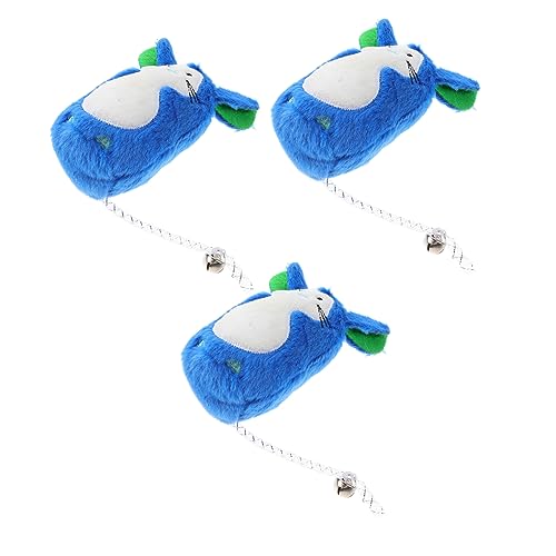 Toddmomy 3 Stück Cartoon Mäuse Spielzeug Plüsch Katzenspielzeug Mäuseform Katzenspielzeug Katze Lustiges Spielzeug Toddmomy 3 Stück Cartoon Mäuse Spielzeug Plüsch Katzenspielzeug Mäuseform Katzenspielzeug Katze Lustiges Spielzeug von Toddmomy