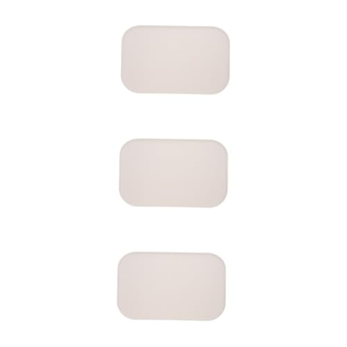 Toddmomy 3 Stück Haustier Fütterungsmatte Futternapf Matte Katzennapf Matte Hundefutter Kissen Heimtierbedarf Innen Haustier Tischset Katzenfutter Matte Silikon Haustier Tischset von Toddmomy