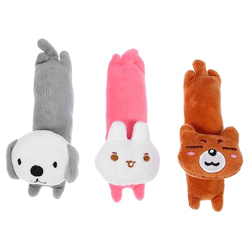 Toddmomy 3 Stück Katzenspielzeug Interactive cat Toy interaktives cat Accessories Haustierspielzeug für kneifen Kätzchen Katzenminze Kätzchenbissfeste Spielsachen Plüsch von Toddmomy