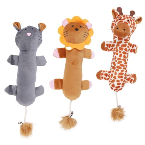Toddmomy 3stücke Katzen Spielzeug Molar Kaudoll Plüsch Spielzeug Für Katzen Und Hunde Spielmäuse Mit Glocke Und Plüschschwanz Vermeidung Von Langeweile Und Destruktivem Verhalten von Toddmomy
