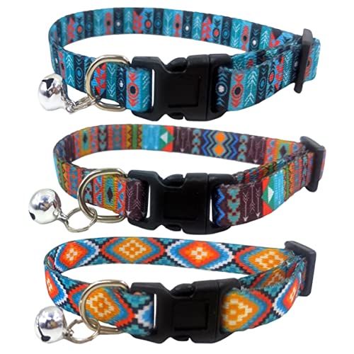 Toddmomy 3 Stück Outdoor Kätzchenhalsbänder Für Katzen Hundehalsband Mit Glöckchen Anhänger Kätzchennamen Abreißbares Katzenhalsband Hunde Jingle Tag Kätzchen Welpen Toddmomy 3 Stück Outdoor Kätzchenhalsbänder Für Katzen Hundehalsband Mit Glöckchen Anhänger Kätzchennamen Abreißbares Katzenhalsband Hunde Jingle Tag Kätzchen Welpen von Toddmomy