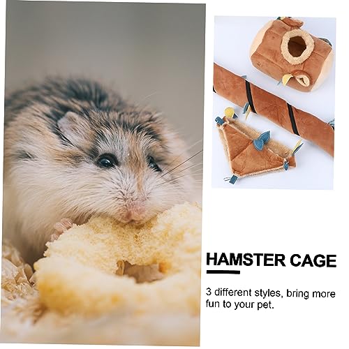 Toddmomy 3 Stück Plüsch Hamsterschaukel Teiliges Haustierspielzeug mit Blattdesign Kuscheliger Hamsterhängematte für Käfigzubehör Sicherer Spielplatz für Kleine Haustiere Toddmomy 3 Stück Plüsch Hamsterschaukel Teiliges Haustierspielzeug mit Blattdesign Kuscheliger Hamsterhängematte für Käfigzubehör Sicherer Spielplatz für Kleine Haustiere von Toddmomy