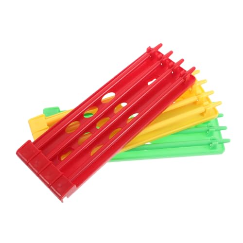 Toddmomy 3 Stück Tauben Fußring Halter Kunststoff Ring Organizer für Racing Tauben Hängendes Gestell zur Effizienten Aufbewahrung und Einfachen Pflege für Zucht und Training von Toddmomy