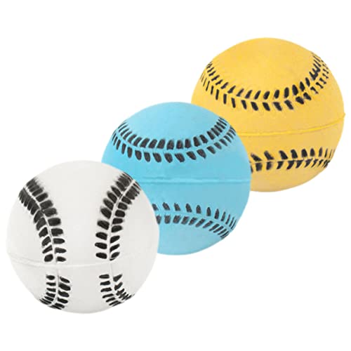 Toddmomy 3 Stück Teiliges Kleine Bunte Hundespielbälle aus Strapazierfähigem Gummimaterial Interaktive Beißspielzeuge für Welpentraining und Stressabbauendes Kauen Langlebige Kauspielzeuge Toddmomy 3 Stück Teiliges Kleine Bunte Hundespielbälle aus Strapazierfähigem Gummimaterial Interaktive Beißspielzeuge für Welpentraining und Stressabbauendes Kauen Langlebige Kauspielzeuge von Toddmomy