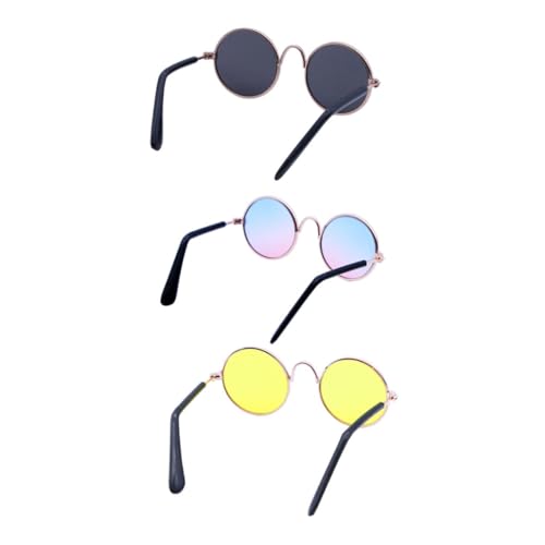 Toddmomy 3 Stück Teiliges Stylische Haustierbrille für Hunde und Katzen Vintage Rundrahmen Uv Schutz für Fotoshootings Partys und Hochzeiten Toddmomy 3 Stück Teiliges Stylische Haustierbrille für Hunde und Katzen Vintage Rundrahmen Uv Schutz für Fotoshootings Partys und Hochzeiten von Toddmomy