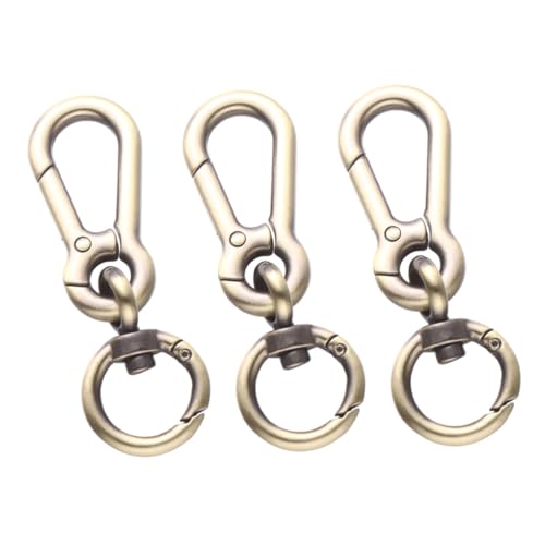 Toddmomy 3 Stücke Metall Schultergurt Schnallen für Taschen Selbstgemacht Taschenzubehör mit Seilschnallen aus Zinklegierung für Handtaschen Rucksäcke und Tragetaschen von Toddmomy