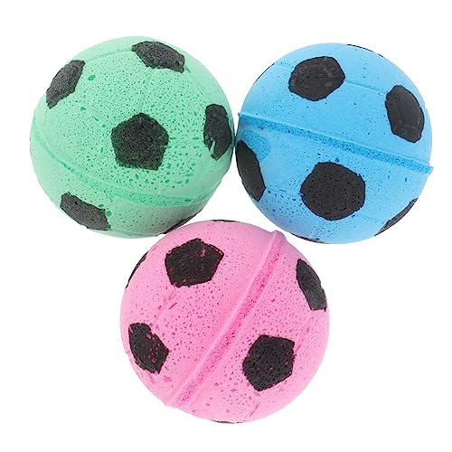 Toddmomy 3 Stück Zwei-Farben- -Fußballspielzeug Plüsch Katzenspielzeugkugeln Plaudern Spielzeugbälle für Katzen Kätzchen Pet-Ball- Ballspielzeug für Katzen Bunt Toddmomy 3 Stück Zwei-Farben- -Fußballspielzeug Plüsch Katzenspielzeugkugeln Plaudern Spielzeugbälle für Katzen Kätzchen Pet-Ball- Ballspielzeug für Katzen Bunt von Toddmomy