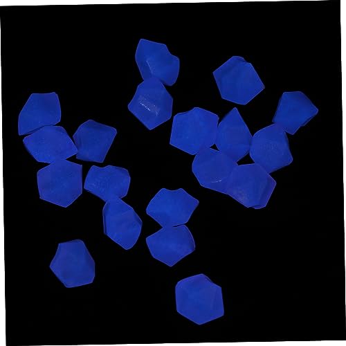 Toddmomy 300 Stück Kieselsteine ​​für Aquarien Blau Aquarienfarbenes Steindekor Fischtankdekoration Aquarium Landschaftsbau Ornament Felsen Aquariensteine Fisch Kies Glühen Rosy Harz von Toddmomy