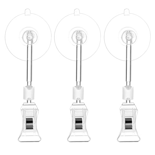 Toddmomy 3 Stücke Aquarium Cup Clips Für Einzelhandel Shop Zeichen Fisch Schläuche Kunststoff Aquarium Zubehör von Toddmomy