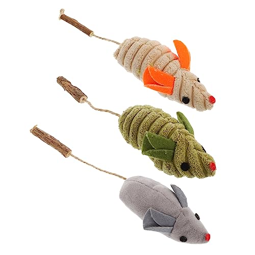 Toddmomy 3stücke Teiliges Katzenminze Spielzeugset Plüsch Mäuse Für Katzen Und Kitten Interaktives Kauspielzeug Aktivität Und Spiel Für Drinnen Toddmomy 3stücke Teiliges Katzenminze Spielzeugset Plüsch Mäuse Für Katzen Und Kitten Interaktives Kauspielzeug Aktivität Und Spiel Für Drinnen von Toddmomy