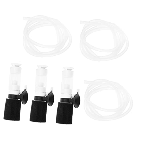 Toddmomy 3stücke Ultra Leiser Schwammfilter Für Aquarien Effiziente Wasserreinigung Und Sauerstoffversorgung Und Installieren Für Süß Und Salzwasserfische von Toddmomy
