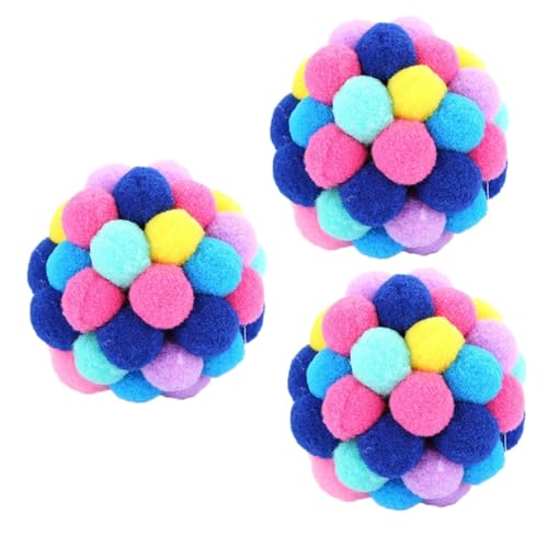 Toddmomy 3stücke Katzen Spielzeug Bunte Glocken Bälle Für Katzen Und Kätzchen Interaktives Spielzeug Für Stundenlangen Spielspaß Zufällige Farben Fördert Aktivität Und Training Toddmomy 3stücke Katzen Spielzeug Bunte Glocken Bälle Für Katzen Und Kätzchen Interaktives Spielzeug Für Stundenlangen Spielspaß Zufällige Farben Fördert Aktivität Und Training von Toddmomy