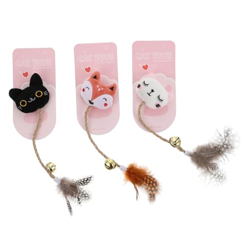 Toddmomy 3st Lustiges Katzenspielzeug Katzenminze Katze Molar Katze Hängematte Interaktives Katzenspielzeug Kauspielzeug Für Katzen Katzen-Teaser- Plüsch Toddmomy 3st Lustiges Katzenspielzeug Katzenminze Katze Molar Katze Hängematte Interaktives Katzenspielzeug Kauspielzeug Für Katzen Katzen-Teaser- Plüsch von Toddmomy