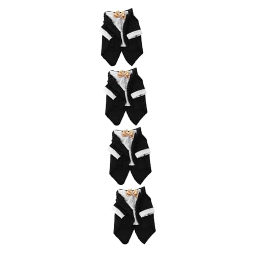 Toddmomy 4 Sätze Hunde-Smoking hundejacke Hunde Jacke Hemd formelles Kleid für die Hochzeit Haustierkleidung für Hochzeitsfeiern Hochzeitsanzug für Welpen Kleiner Hund Hundekleidung Zubehör Toddmomy 4 Sätze Hunde-Smoking hundejacke Hunde Jacke Hemd formelles Kleid für die Hochzeit Haustierkleidung für Hochzeitsfeiern Hochzeitsanzug für Welpen Kleiner Hund Hundekleidung Zubehör von Toddmomy