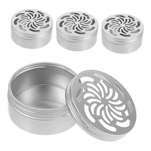 Toddmomy Duftdosen-Set Für Das Hundetraining 4-teilig Duftbehälter Aus Aluminium Runde Deckel Metalldosen Für Das Geruchstraining Von Hunden Zur Verbesserung Der Fähigkeiten Toddmomy Duftdosen-Set Für Das Hundetraining 4-teilig Duftbehälter Aus Aluminium Runde Deckel Metalldosen Für Das Geruchstraining Von Hunden Zur Verbesserung Der Fähigkeiten von Toddmomy
