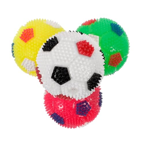 Toddmomy 4 Stück Leuchtende Spielzeuge Quietschendes Hundespielzeug Stacheliges Ballspielzeug Quietschende Kugel Quietschender Hundeball Hundespielzeug Mit Stacheligem Ball Fußball Toddmomy 4 Stück Leuchtende Spielzeuge Quietschendes Hundespielzeug Stacheliges Ballspielzeug Quietschende Kugel Quietschender Hundeball Hundespielzeug Mit Stacheligem Ball Fußball von Toddmomy