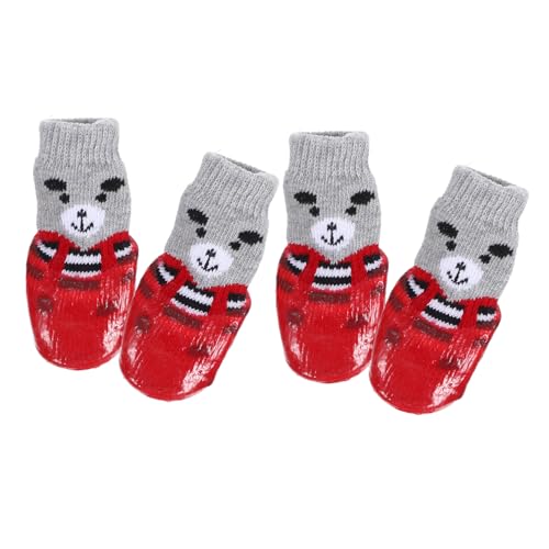 Toddmomy 4 Stück Haustierschuhe Booties Für Hunde Hundesocke Hundestiefel Hund rutschfeste Socken Pfotenpolster Für Hunde Für Heiße Straßen Katzenstiefel Socken Für Katzen Rot Baumwolle Toddmomy 4 Stück Haustierschuhe Booties Für Hunde Hundesocke Hundestiefel Hund rutschfeste Socken Pfotenpolster Für Hunde Für Heiße Straßen Katzenstiefel Socken Für Katzen Rot Baumwolle von Toddmomy