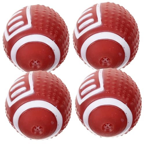 Toddmomy 4 Stück Rugby-beißspielzeug Für Hunde Interaktives Quietschendes Kauspielzeug Für Das Hundetraining Aus Sicherem Gummimaterial Toddmomy 4 Stück Rugby-beißspielzeug Für Hunde Interaktives Quietschendes Kauspielzeug Für Das Hundetraining Aus Sicherem Gummimaterial von Toddmomy