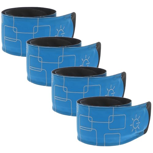 Toddmomy 4 Stück LED Knöchelriemen Für Pferde Laufausrüstung Reflektierender Gürtel Zum Gehen In Der Nacht Reflektierende Riemen Zum Gehen Reflektierende Armbänder Armband Für Männer von Toddmomy