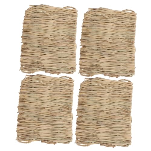 Toddmomy 4stücke Kaninchenmatte Aus Gras Für Kleintiere Und Vögel Geeignet Zum Nisten Schutzmatte Für Käfige Und Nester Toddmomy 4stücke Kaninchenmatte Aus Gras Für Kleintiere Und Vögel Geeignet Zum Nisten Schutzmatte Für Käfige Und Nester von Toddmomy