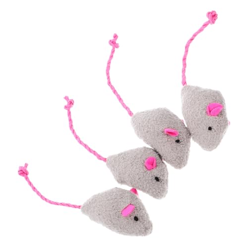 Toddmomy 4 Stücke Simulation Plüsch Spielzeug Interaktive Kätzchen Kauen Spielzeug Weiche Katze Mäuse Für Indoor Spielen Toddmomy 4 Stücke Simulation Plüsch Spielzeug Interaktive Kätzchen Kauen Spielzeug Weiche Katze Mäuse Für Indoor Spielen von Toddmomy