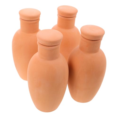 Toddmomy 4 Stück Terrakotta Selbstbewässernde Bewässerungsspikes Set Automatisches Bewässerungssystem für Topfpflanzen Indoor Outdoor Präzise Tropfbewässerung für Balkone Bürofenster Toddmomy 4 Stück Terrakotta Selbstbewässernde Bewässerungsspikes Set Automatisches Bewässerungssystem für Topfpflanzen Indoor Outdoor Präzise Tropfbewässerung für Balkone Bürofenster von Toddmomy