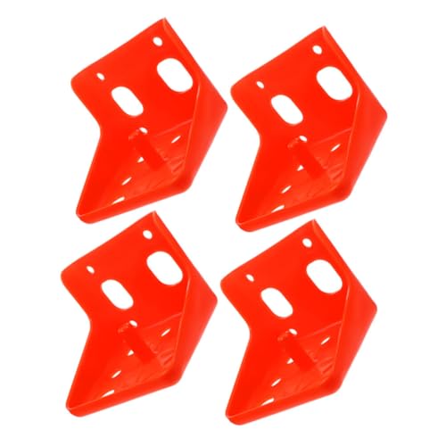 Toddmomy 4 Stücke Salz Block Vieh Feeder Schafe Feeder Einfache Montage Salz Lecken Rack von Toddmomy