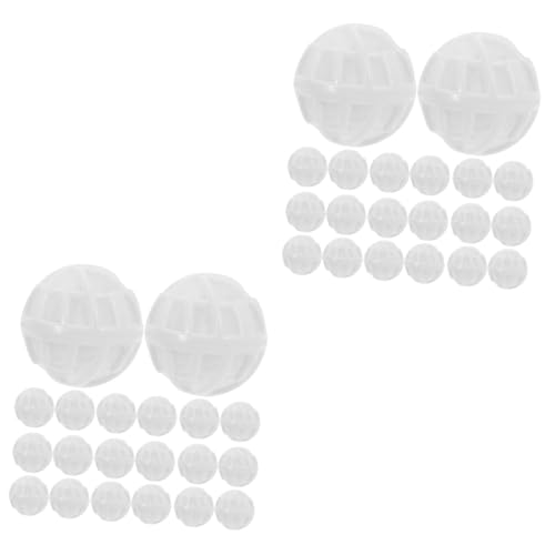 Toddmomy 40 STK Filtermaterial für Aquarien Zubehör für Aquarien große Biobälle Filtermaterial für Aquarium Aquarienfilter Medien Filterbälle für den täglichen Gebrauch Aquariumzubehör Abs von Toddmomy